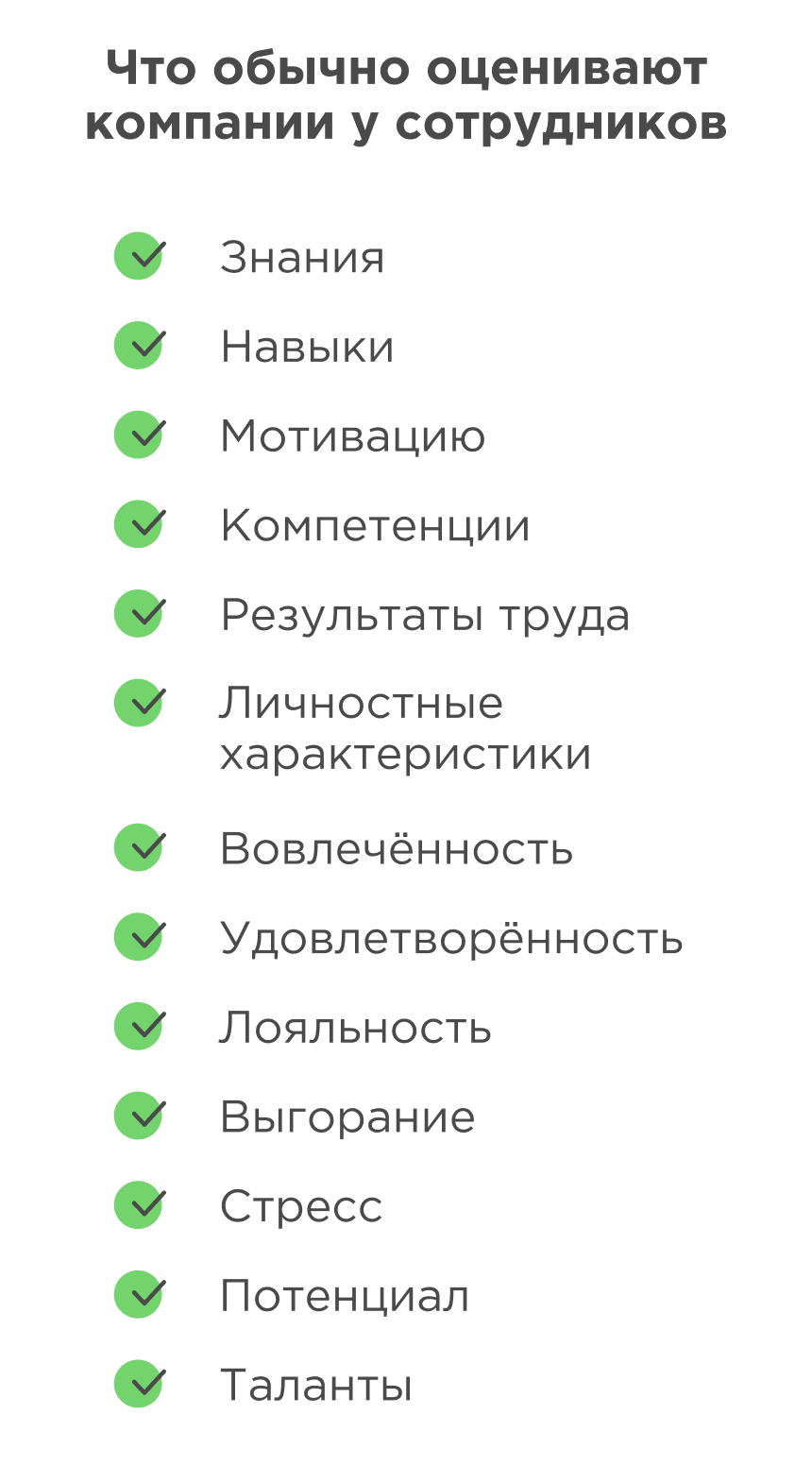 Что оценивают компании